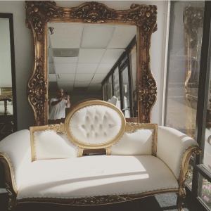 GOLD FRAME MIRROR 5'X8' 